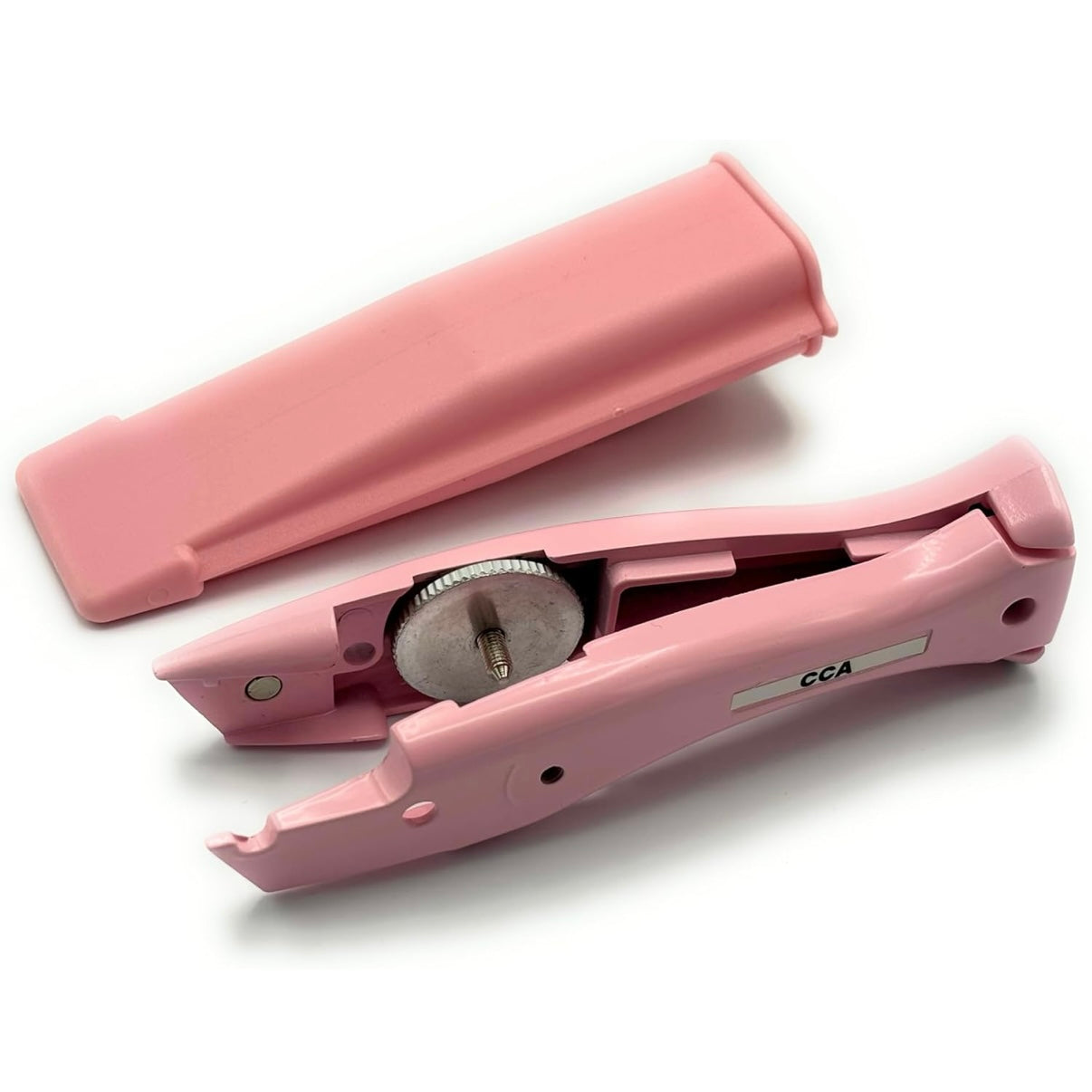 CCA Pink Carpet Cutter Tool with Pink Holder for Pro and DIY Installers