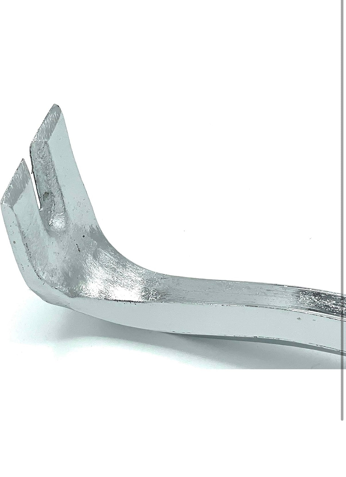 CCA Jimmy bar Tack Lifter Pry bar Tool for Lifting Gripper rods and Floor Trims. Mini Crow bar Claw Tool, Double Ended Nail Remover