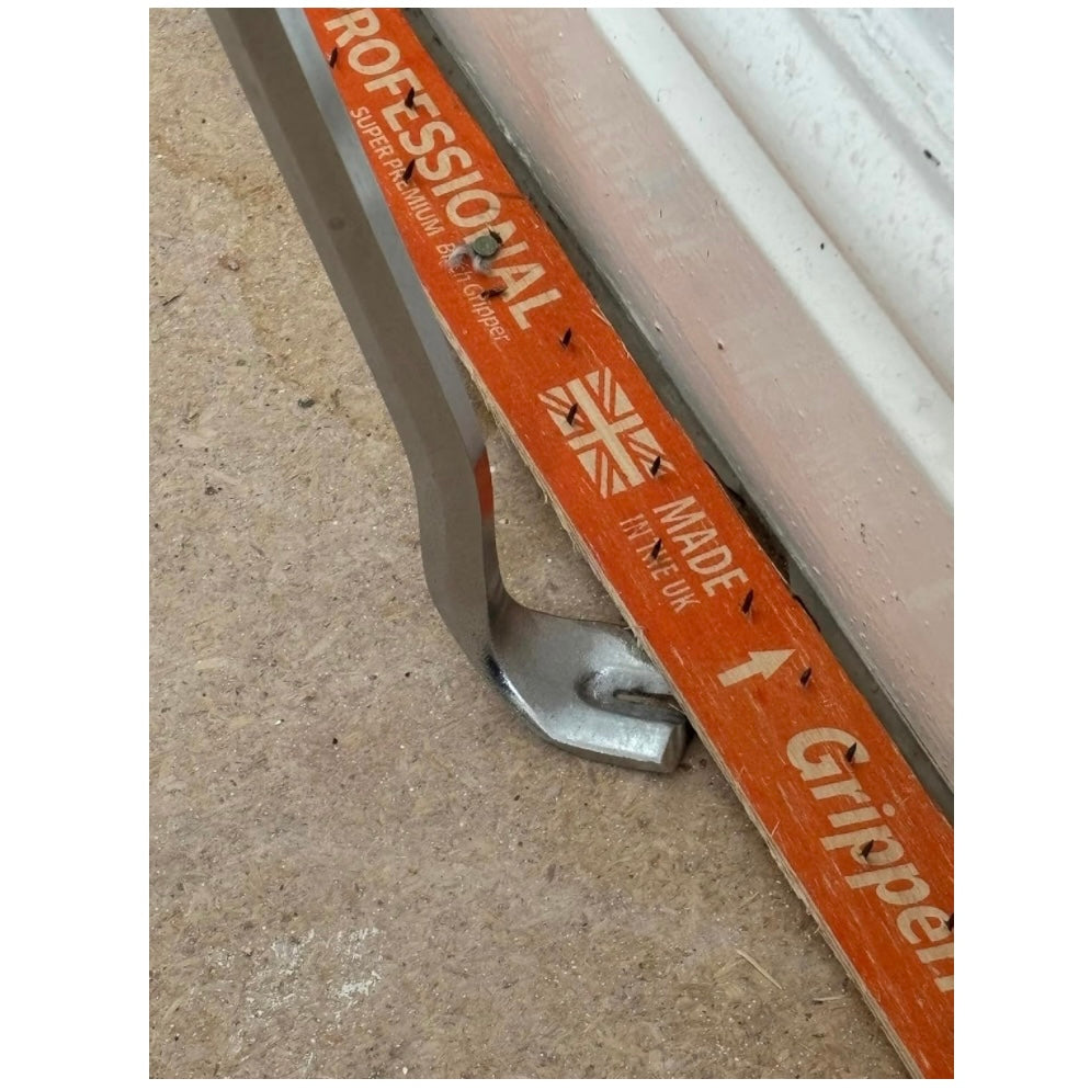 CCA Jimmy Bar Tack Lifter Pry Bar for Gripper Rods, Nails and Trims Removal.