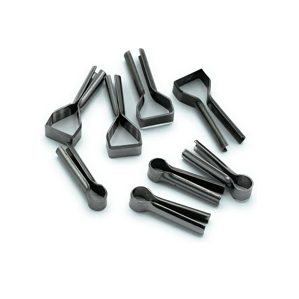 CCA Mixed Router Blades: 4 Round Internal, 4 Stirrup External, Weld Trim