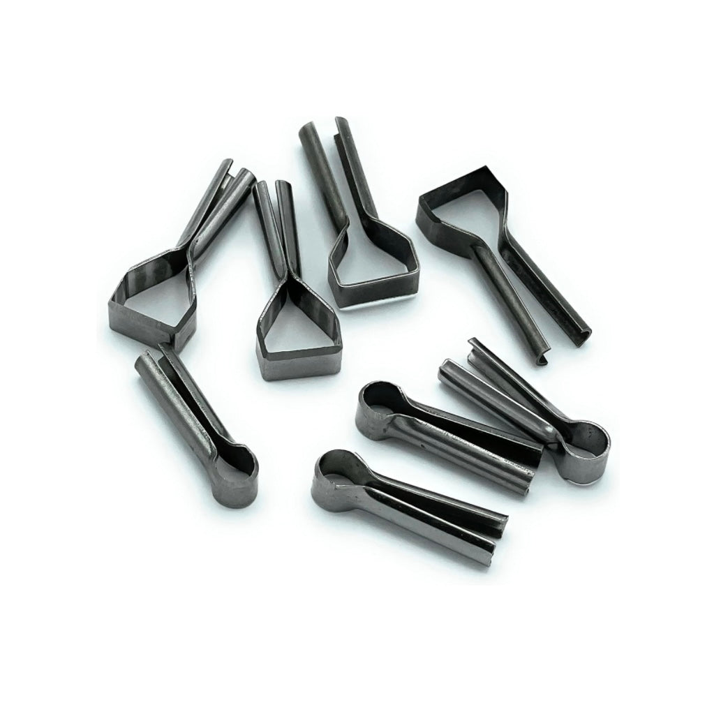CCA Mixed Router Blades: 4 Round Internal, 4 Stirrup External, Weld Trim
