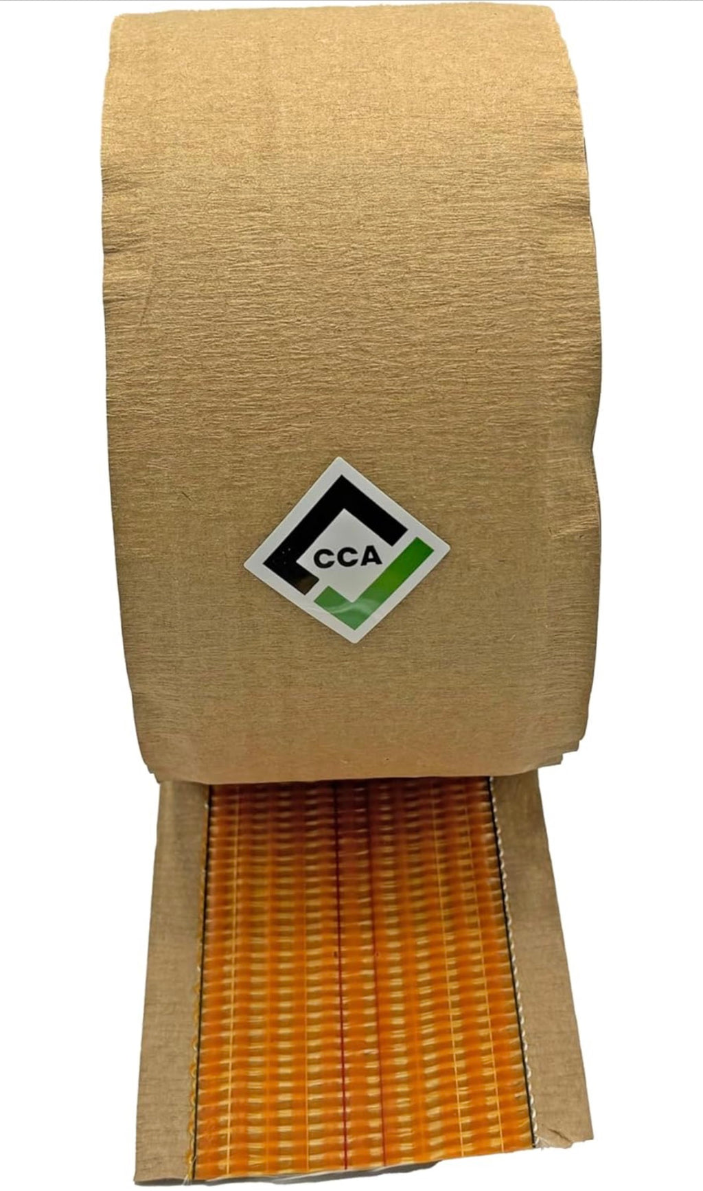 CCA Carpet heat seam Joining Tape - Heat Bond Hot Adhesive Super Seaming Red Stitch 20mtr (66 feet) roll. 100mm wide, Secures joins using a heat seam iron.