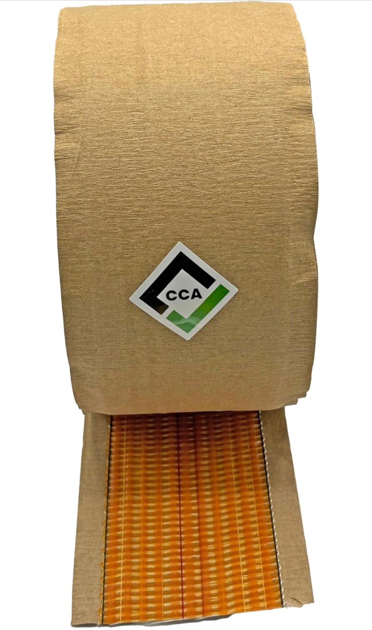 CCA Carpet heat seam Joining Tape - Heat Bond Hot Adhesive Super Seaming Red Stitch 20mtr (66 feet) roll. 100mm wide, Secures joins using a heat seam iron.