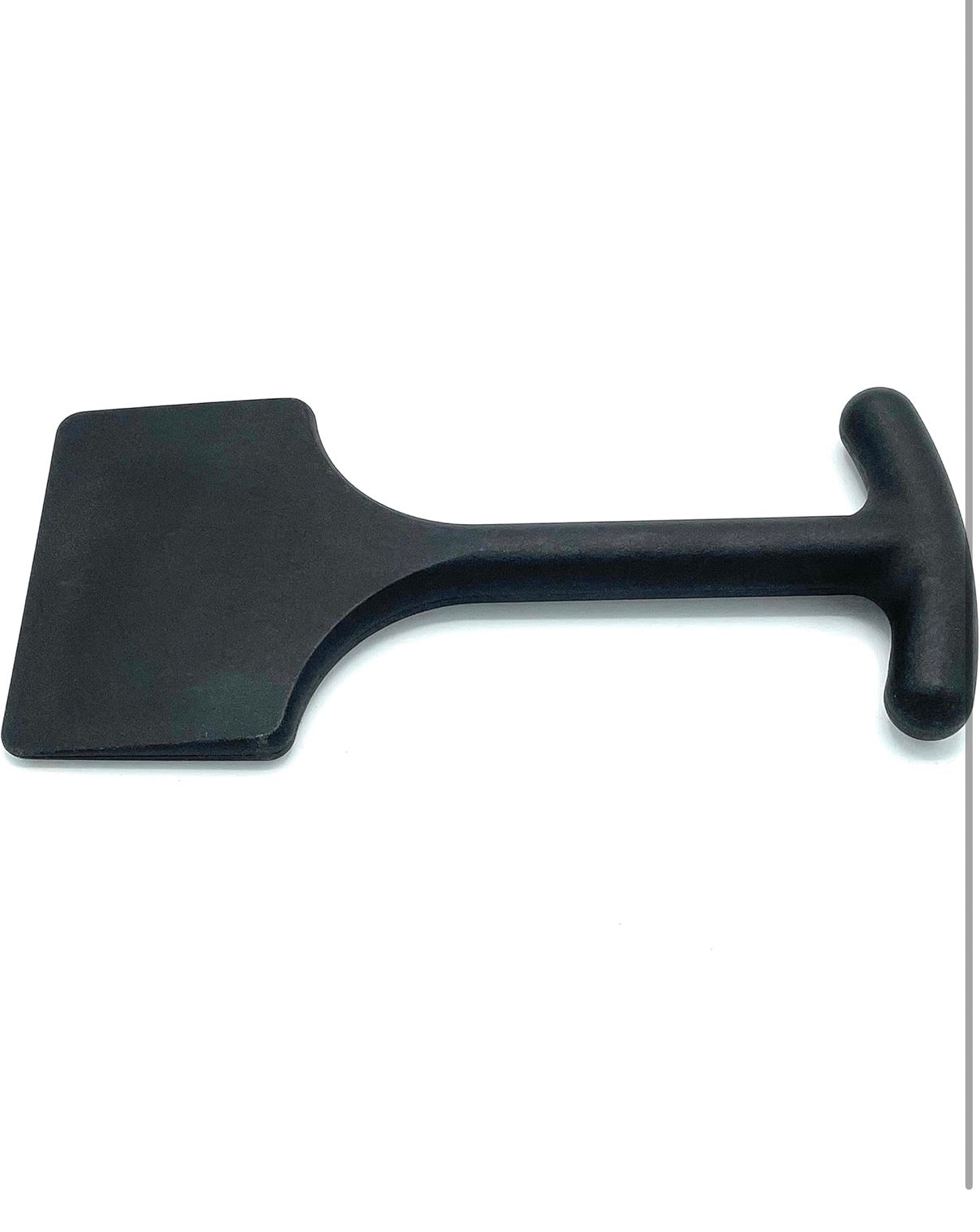 CCA Black Plastic Carpet Tucking Bolster Chisel Tool. Wide 90mm Smooth Head Used for Carpet Laying and Fitting.