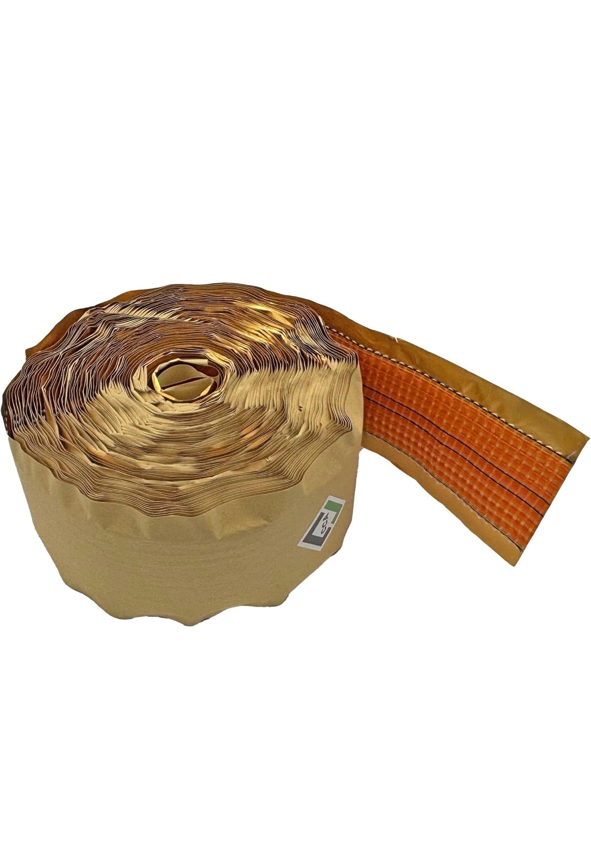 CCA Carpet heat seam Joining Tape - Heat Bond Hot Adhesive Gold foil backed 20mtr (66 feet) roll. 100mm wide, Secures joins using a heat seam iron.