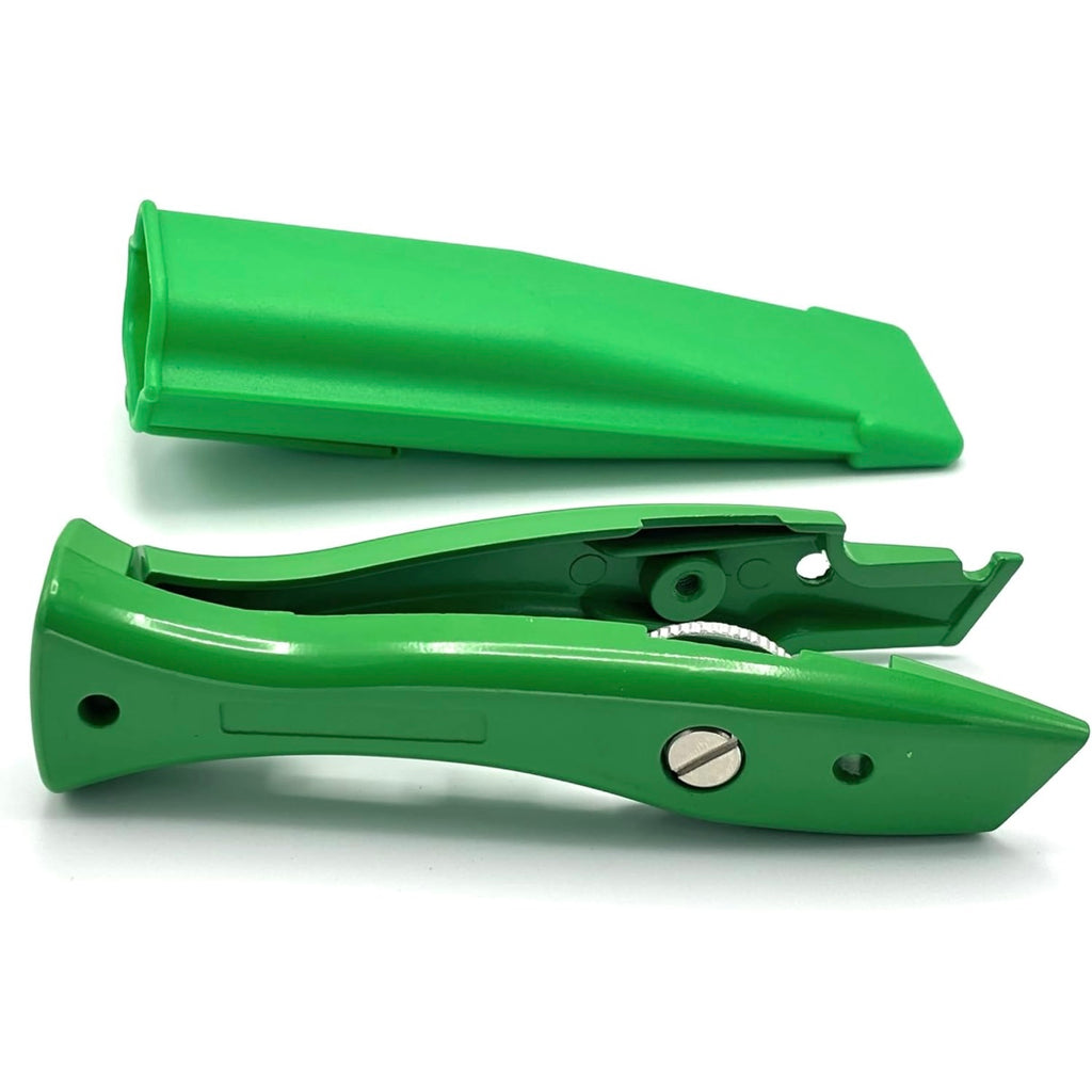 CCA Green Carpet Cutter Tool with Green Holder for The Professional and DIY Installer