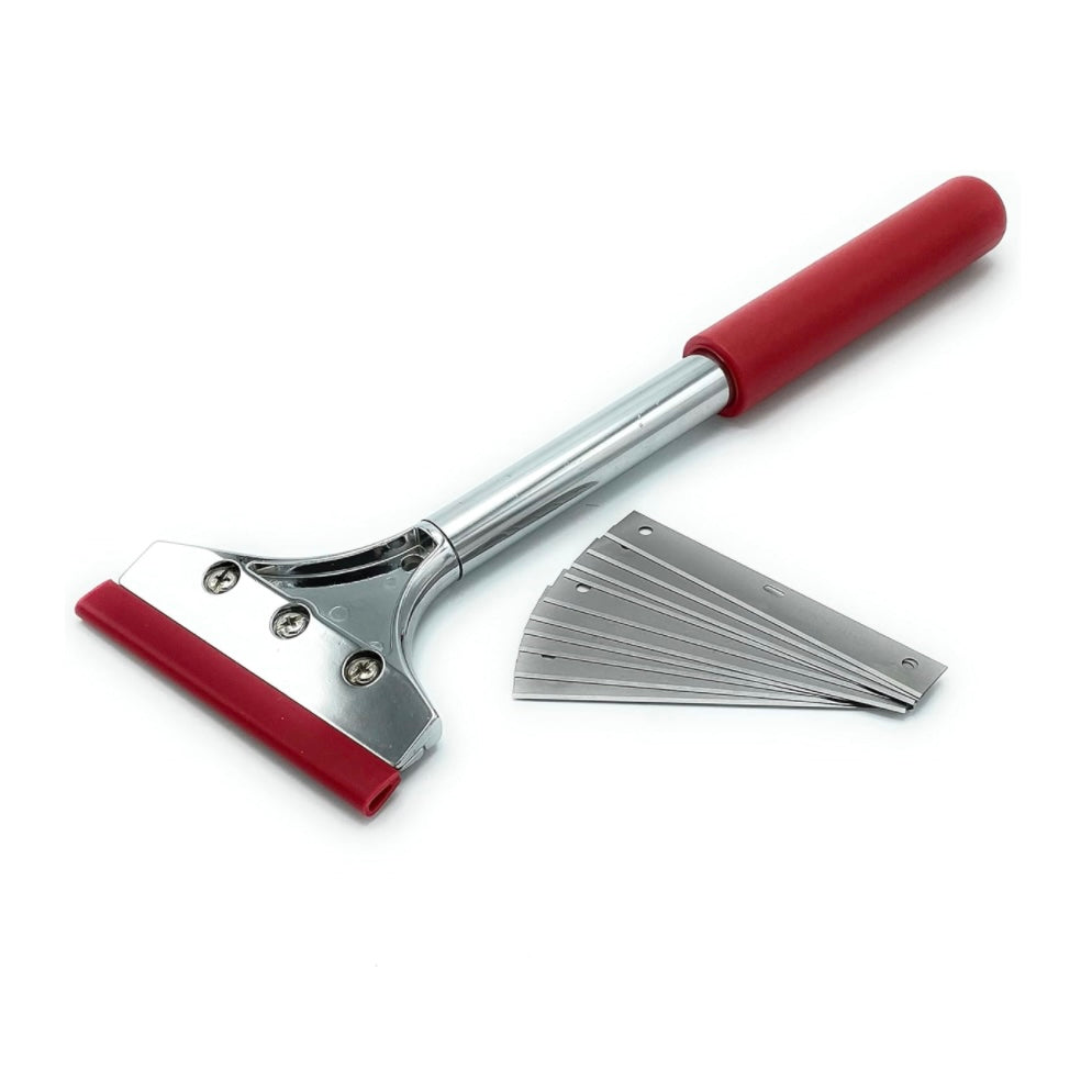CCA 12” Heavy Duty Floor & Wallpaper Scraper with 4” Scraper Pack