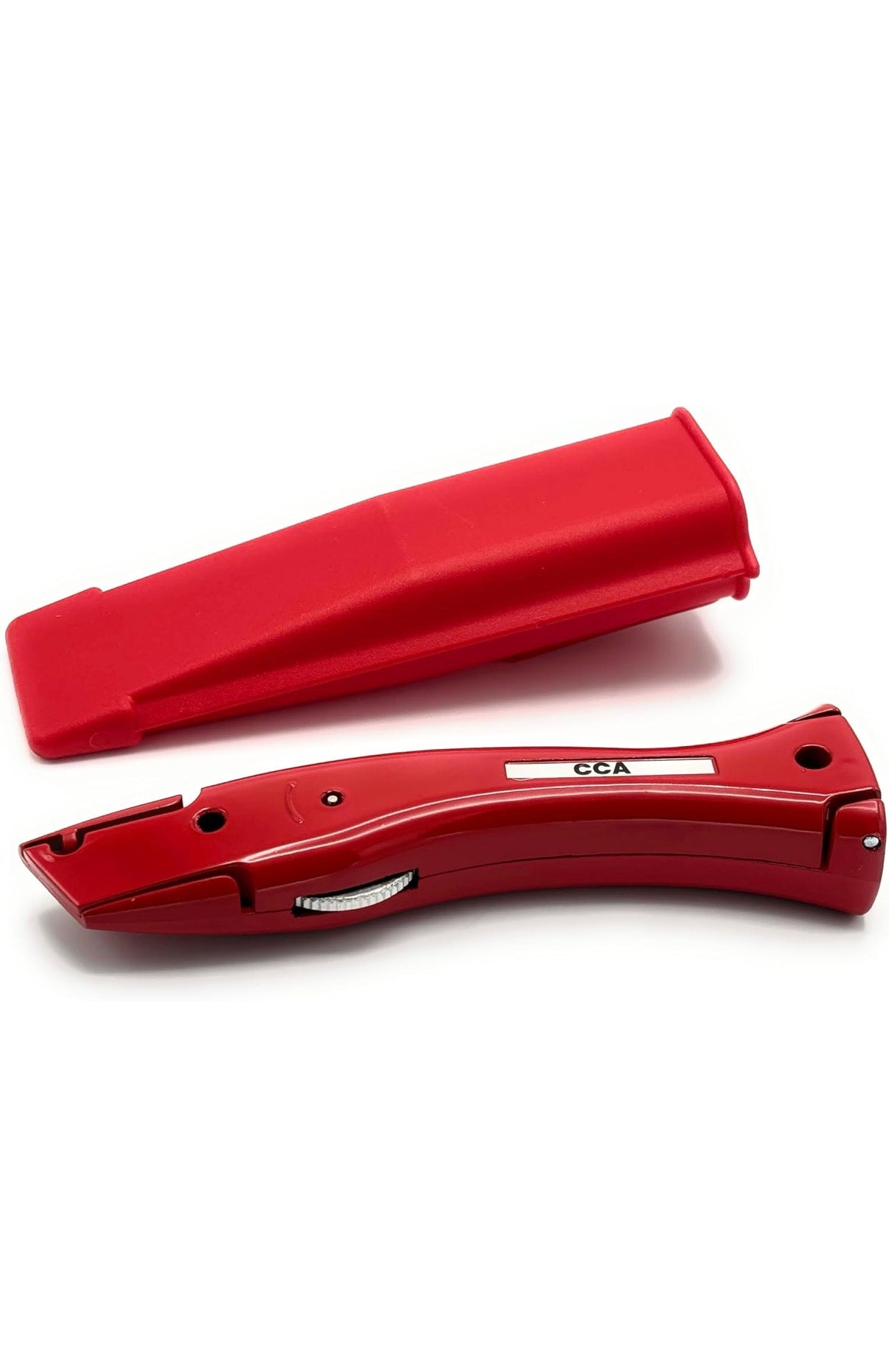 CCA Red Carpet Cutter Tool with Matching red Holder for The Professional and DIY Installer