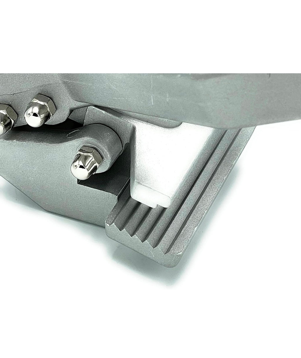 CCA Puller clamp Tear-Out Aluminium Lever-Operated Grab Tool for Lifting glued Down Carpet or floorcoverings