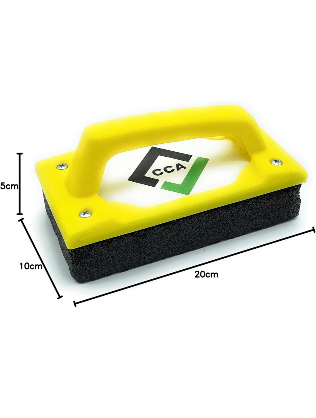CCA Carborundum rub Brick Flooring Tool, 24 grit Grinding Block rubbing Stone, for Smoothing Out screeds