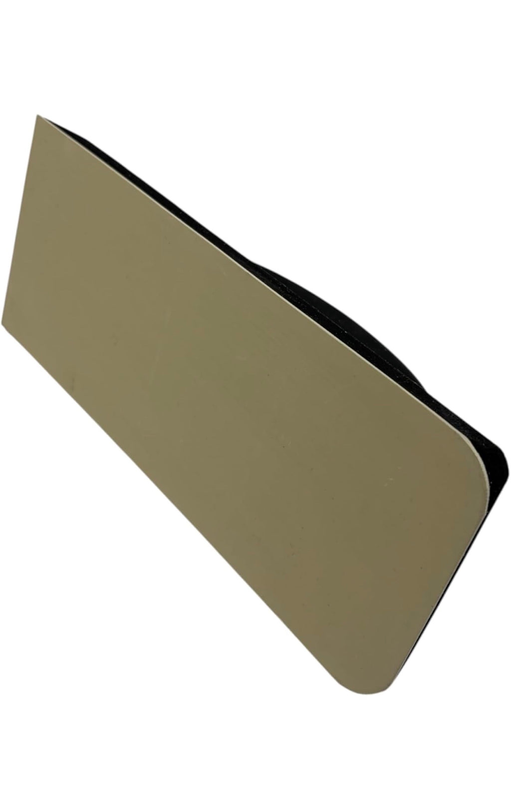 CCA Tile Grout Float with Soft Grip Handle, High Density Foam Pad, Aluminium Plate, Two Rounded Corners, 100mm x 240mm