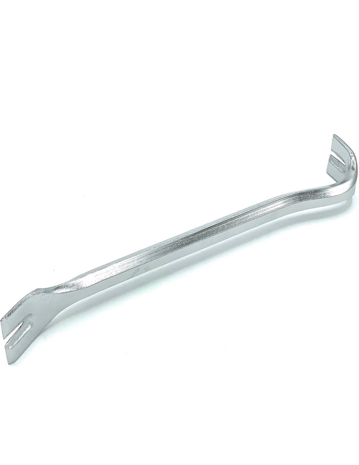 CCA Jimmy bar Tack Lifter Pry bar Tool for Lifting Gripper rods and Floor Trims. Mini Crow bar Claw Tool, Double Ended Nail Remover