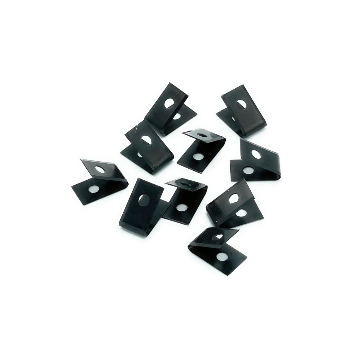 CCA Vinyl Sheet Welding Grooving U/V Blades x10 Matt Black Double Sided