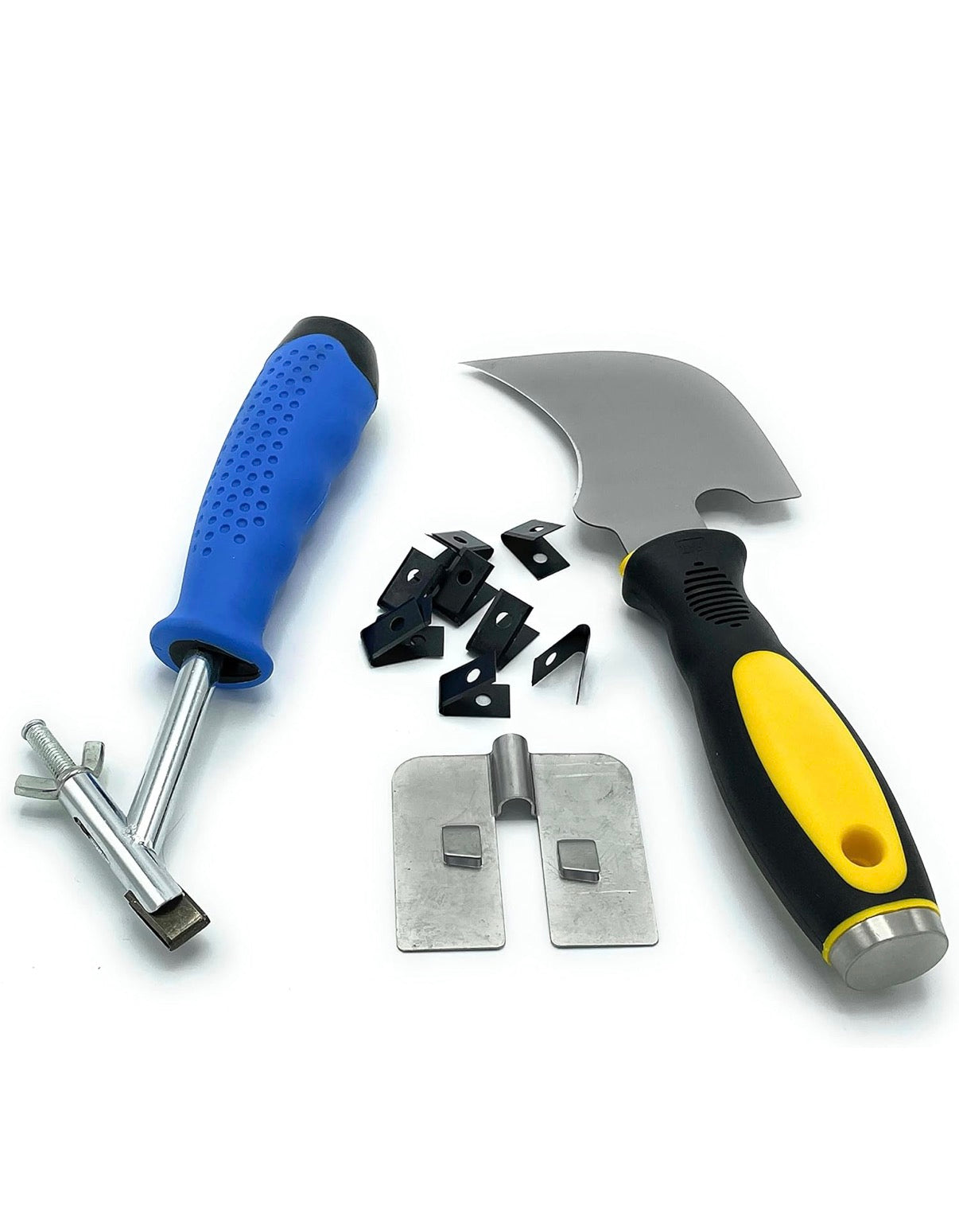 CCA Vinyl Floor Speed U Grooving and Welding Tool kit, Complete with Stainless Steel Guide Sledge for Seaming Linoleum
