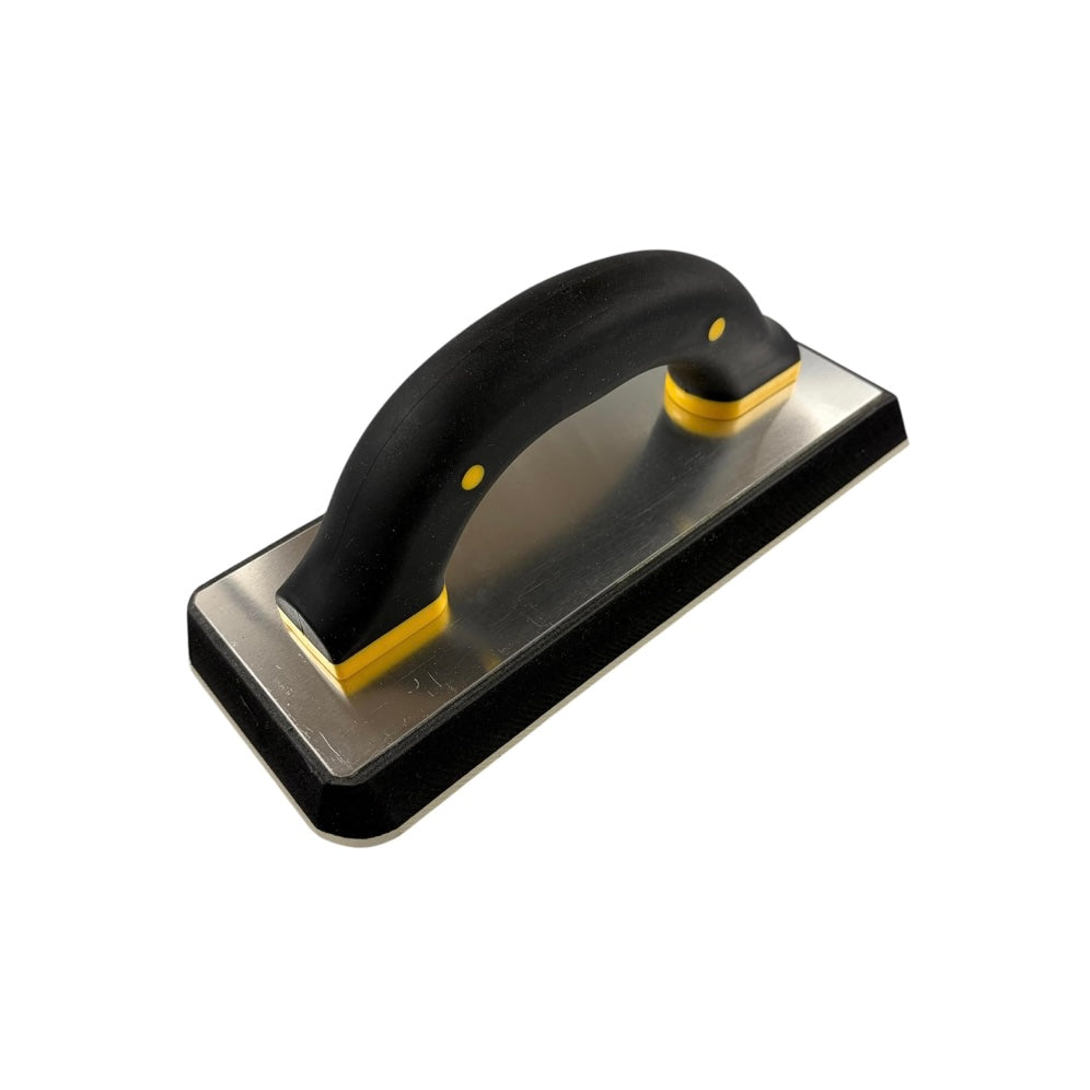 CCA Soft-Grip Grout Float, Density Foam Pad on Aluminium Plate 100 x 240mm