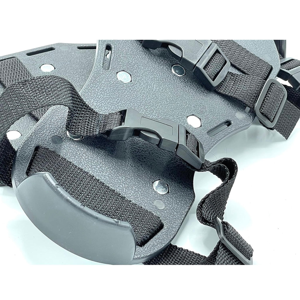 CCA Spiked Shoes for Spreading Flooring Screed, Along with Aeration for self Levelling and epoxy Resin Floor Laying. Slip Over Shoe Sandals. Spiked Nail Overshoe.