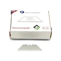 CCA Heavy Duty Straight Utility Knife Blades, Pack of 100, Sheffield Made