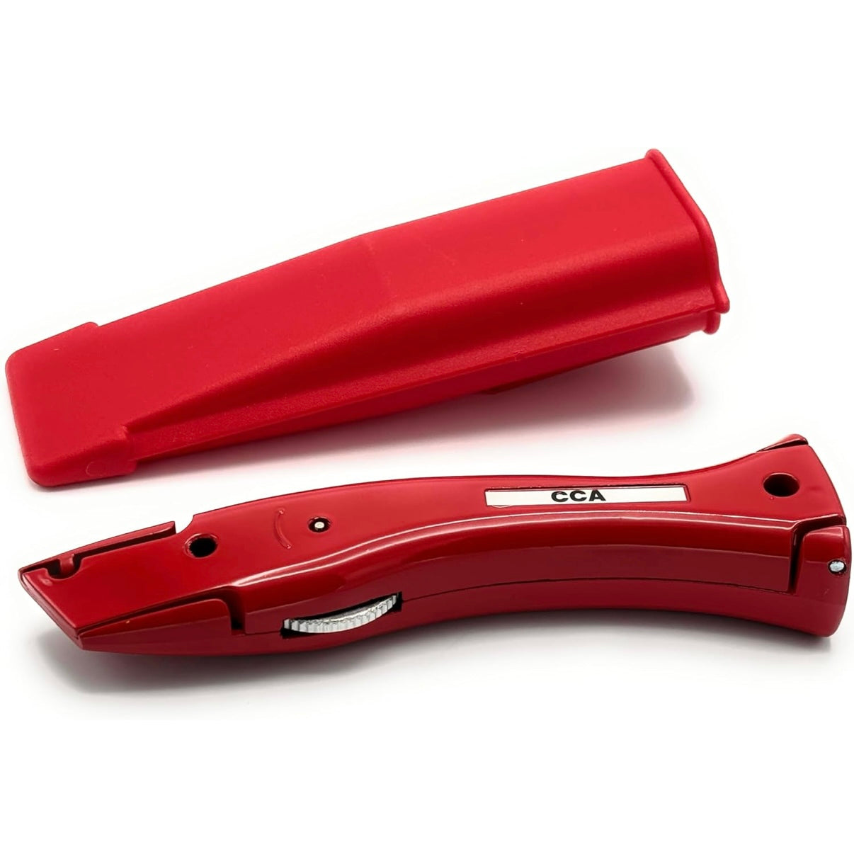 CCA Red Carpet Cutter Tool with Red Holder for Pro and DIY Installers