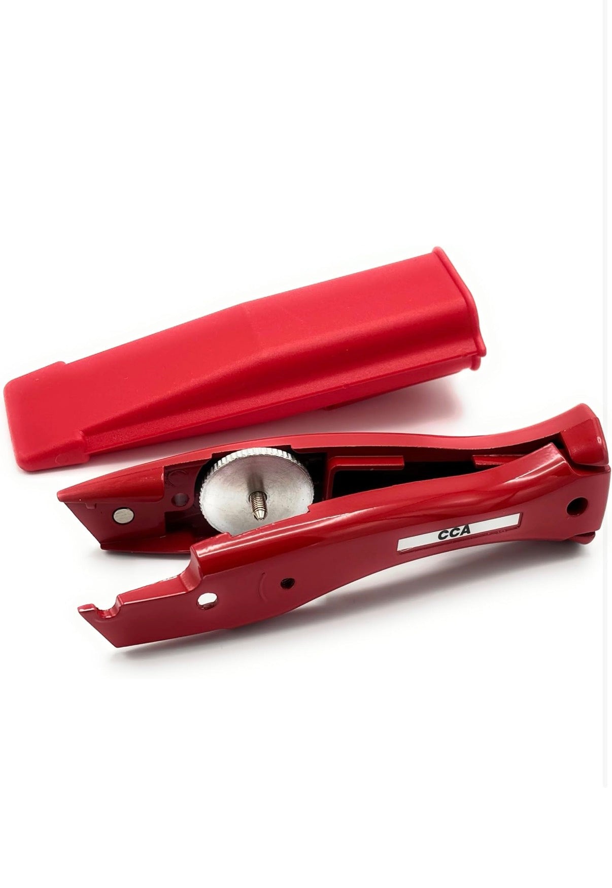 CCA Red Carpet Cutter Tool with Matching red Holder for The Professional and DIY Installer