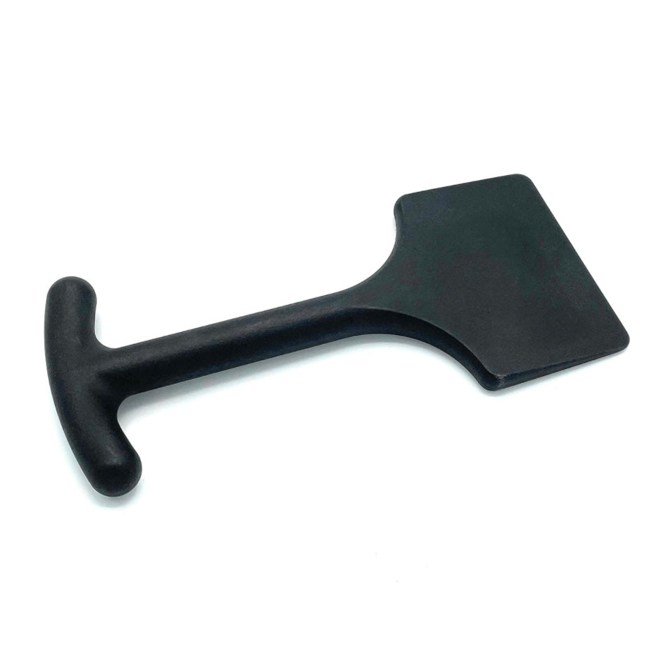 CCA Black Plastic Carpet Tucking Bolster Chisel Tool, 90mm Head