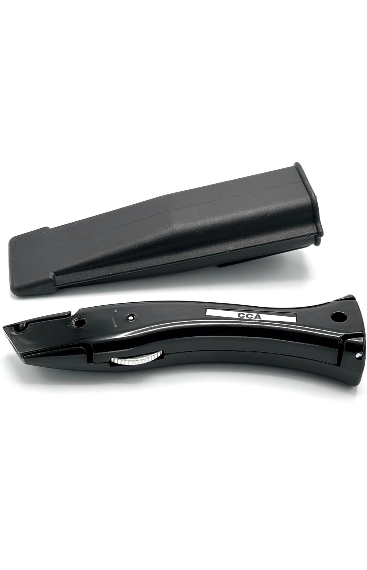 CCA Black Carpet Cutter Tool with Black Holder for The Professional and DIY Installer