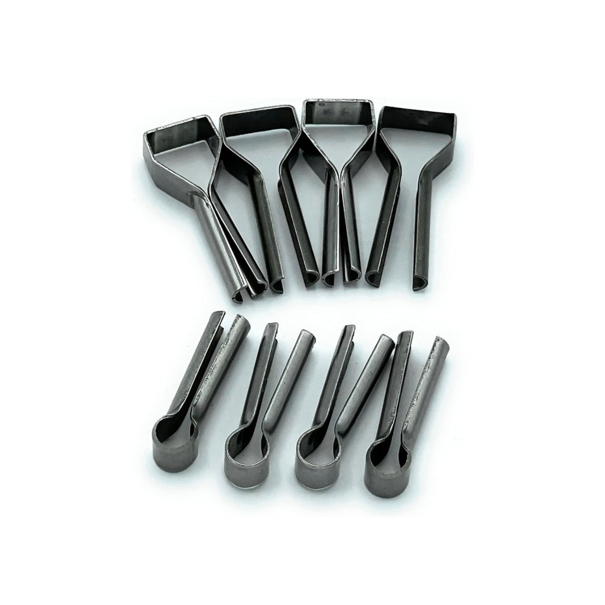 CCA Mixed Router Blades: 4 Round Internal, 4 Stirrup External, Weld Trim
