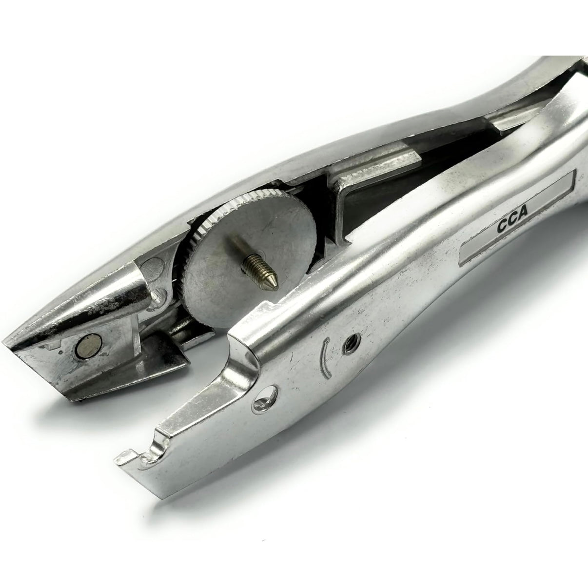 CCA Silver Carpet Cutter Tool with Black Holder for The Professional and DIY Installer