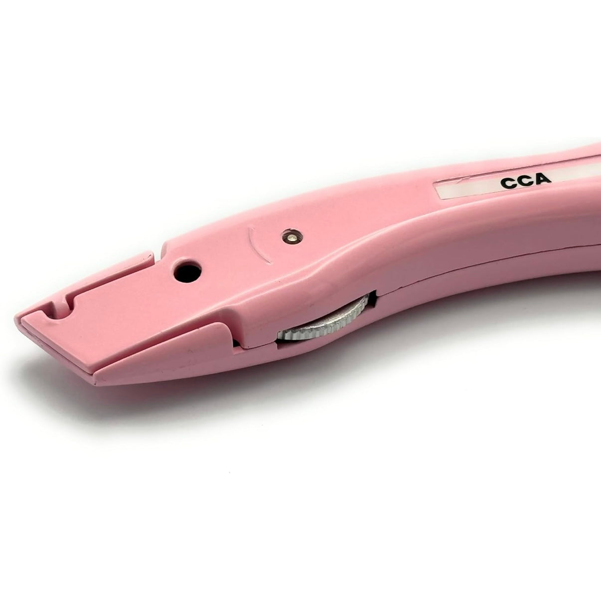 CCA Pink Carpet Cutter Tool with Pink Holder for Pro and DIY Installers