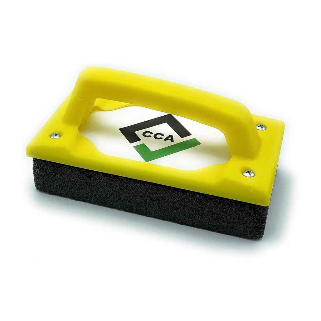 CCA Carborundum rub Brick Flooring Tool, 24 grit Grinding Block rubbing Stone, for Smoothing Out screeds