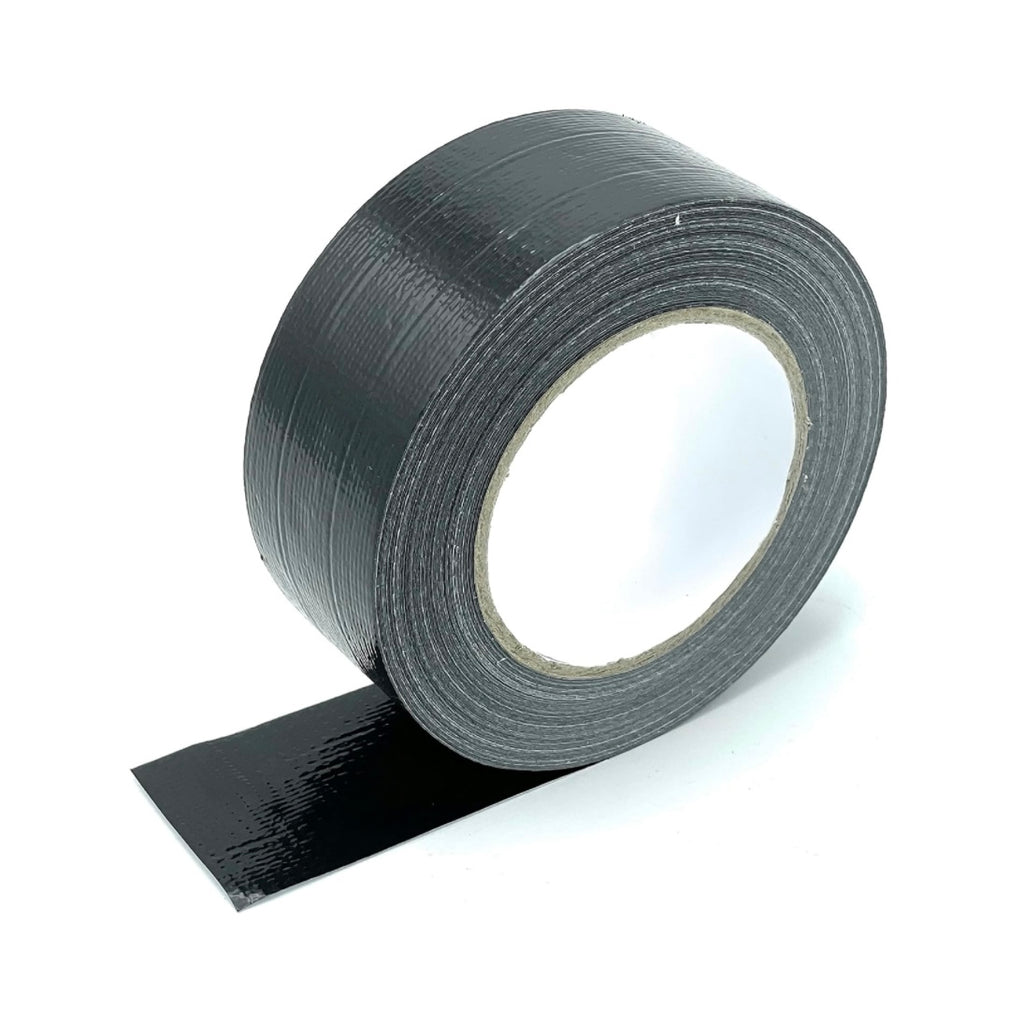 CCA Strong Multi-purpose Black gaffer duct tape Cloth easy tare for general repairs 50 mtr long roll with a good adhesive grab