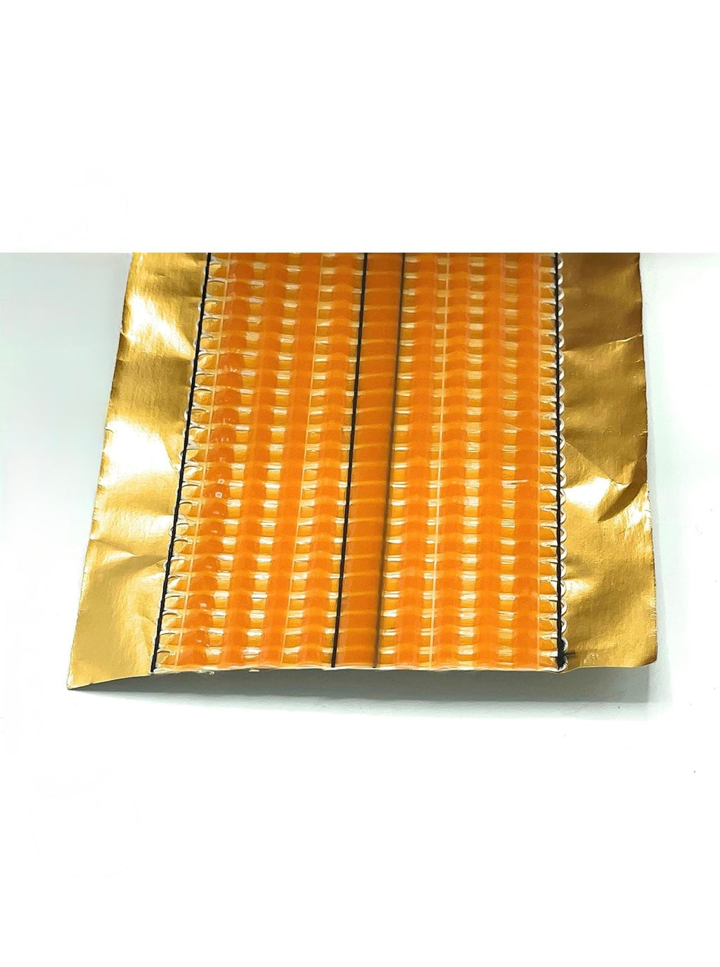 CCA Carpet heat seam Joining Tape - Heat Bond Hot Adhesive Gold foil backed 20mtr (66 feet) roll. 100mm wide, Secures joins using a heat seam iron.