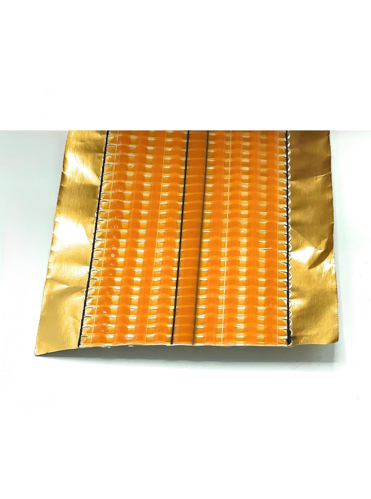 CCA Carpet heat seam Joining Tape - Heat Bond Hot Adhesive Gold foil backed 20mtr (66 feet) roll. 100mm wide, Secures joins using a heat seam iron.