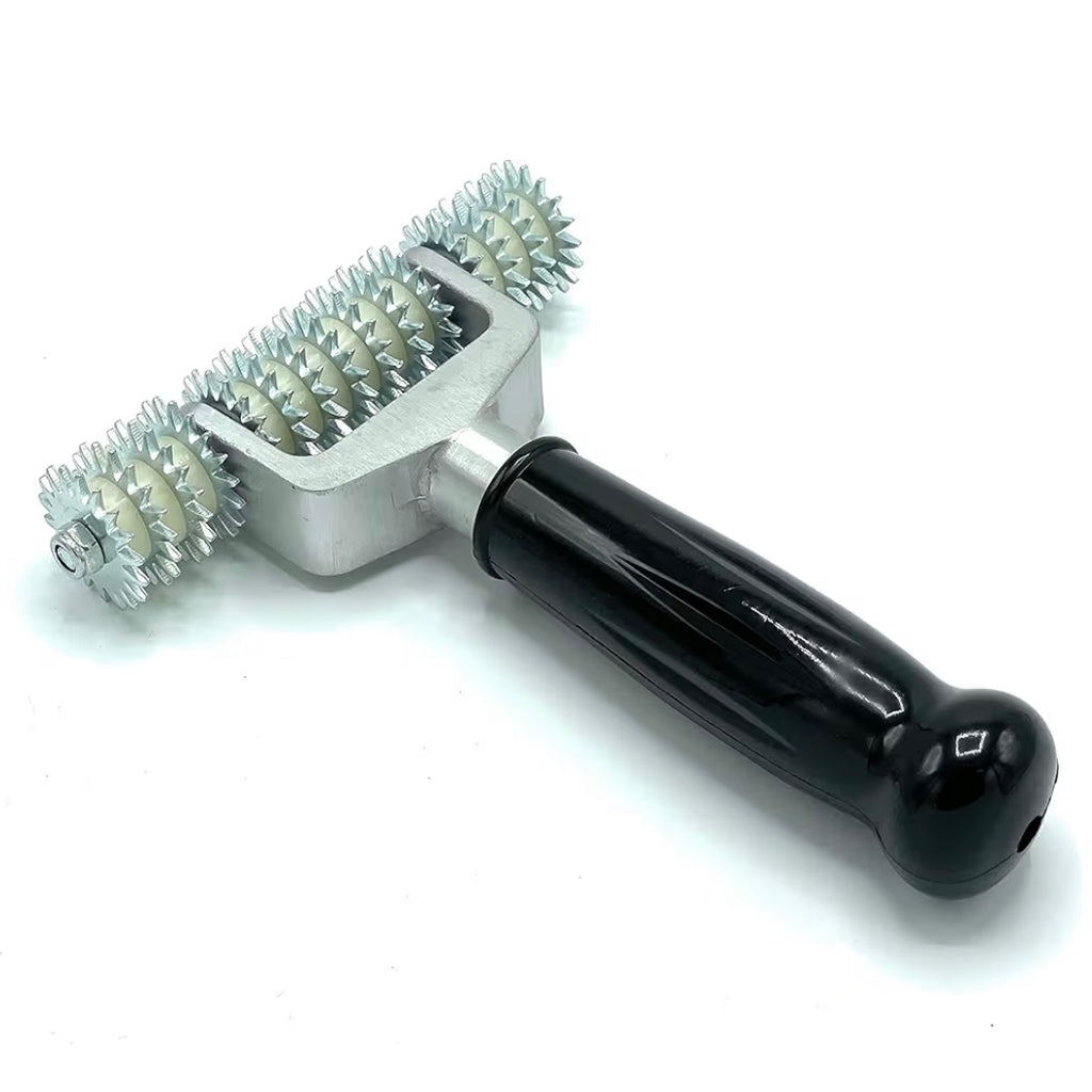 CCA Carpet pile grooming star roller for joins to knit the pile after a heat seam join evenly