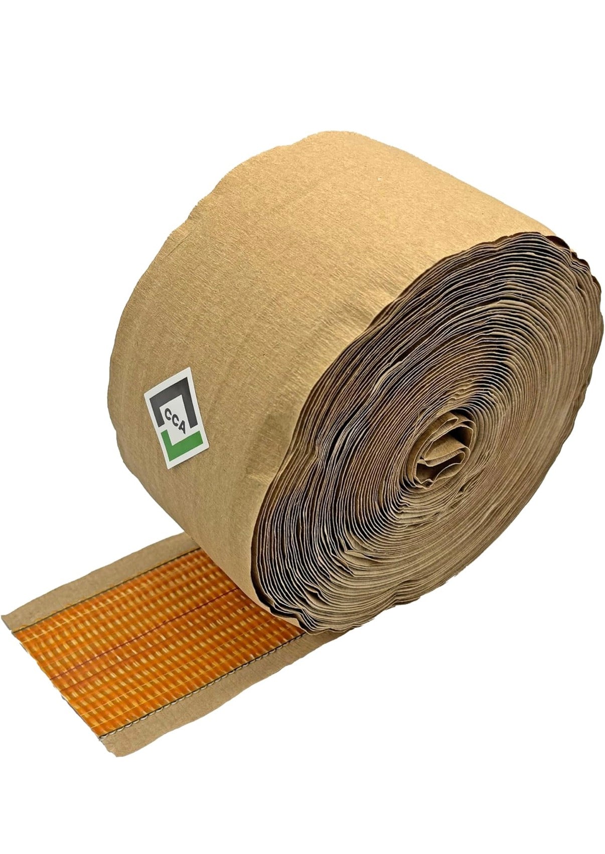 CCA Carpet heat seam Joining Tape - Heat Bond Hot Adhesive Super Seaming Red Stitch 20mtr (66 feet) roll. 100mm wide, Secures joins using a heat seam iron.