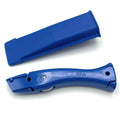 CCA Blue Carpet Cutter Tool with Blue Holder for Pro and DIY Installers