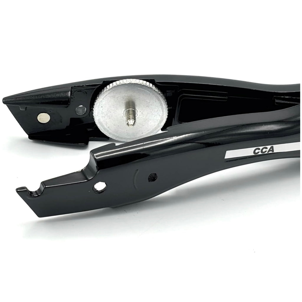 CCA Black Carpet Cutter Tool with Black Holder for Pro and DIY Installers