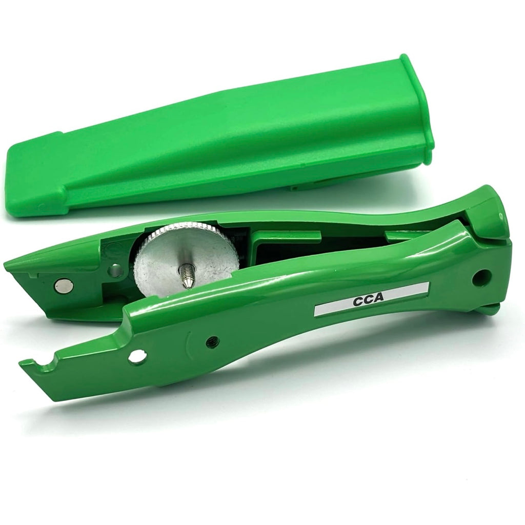 CCA Green Carpet Cutter Tool with Green Holder for The Professional and DIY Installer