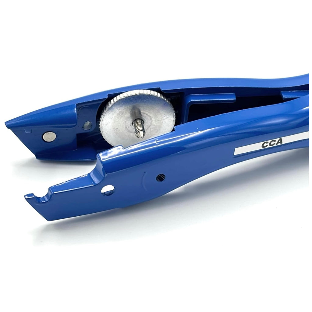 CCA Blue Carpet Cutter Tool with Blue Holder for Pro and DIY Installers