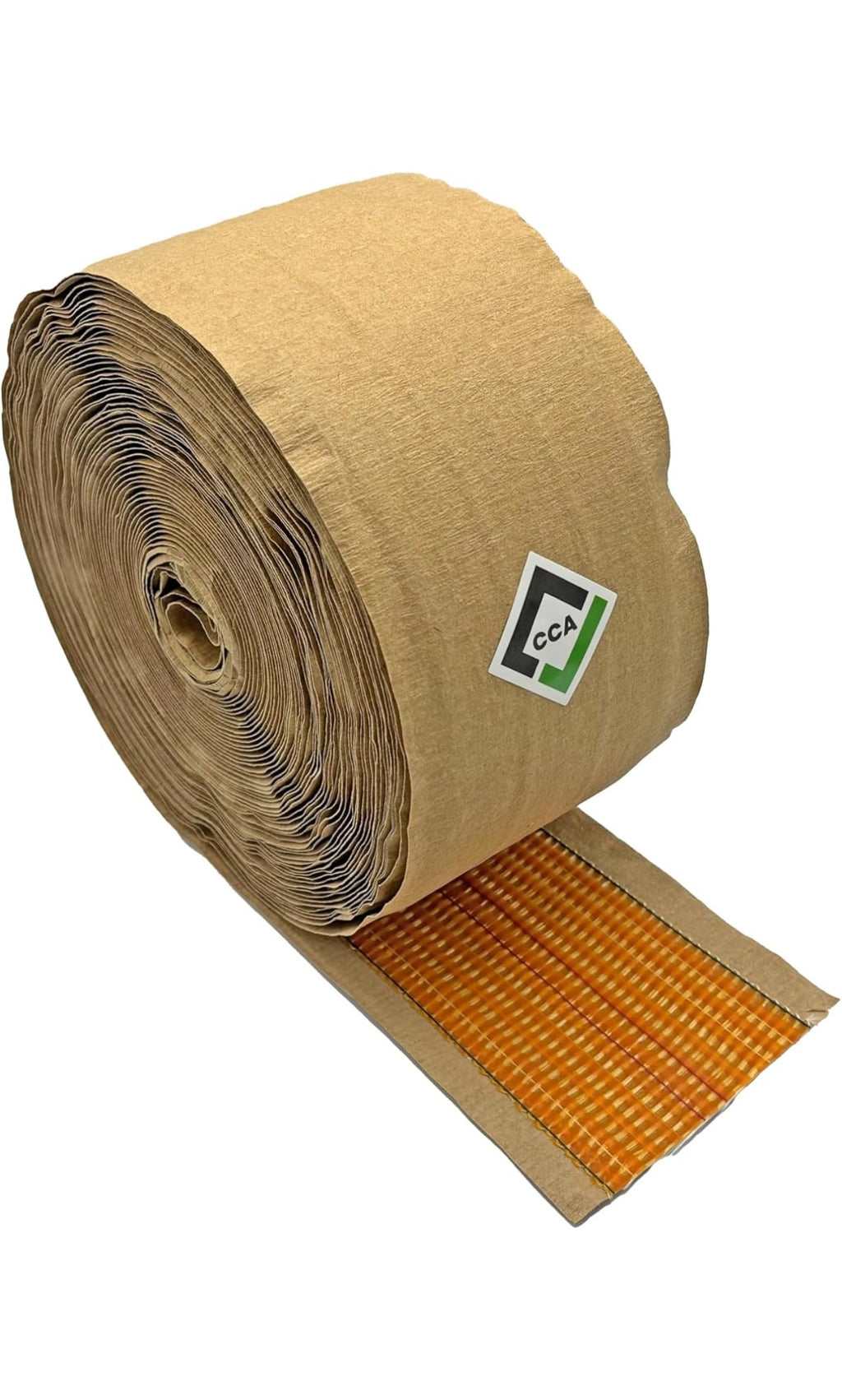 CCA Carpet heat seam Joining Tape - Heat Bond Hot Adhesive Super Seaming Red Stitch 20mtr (66 feet) roll. 100mm wide, Secures joins using a heat seam iron.