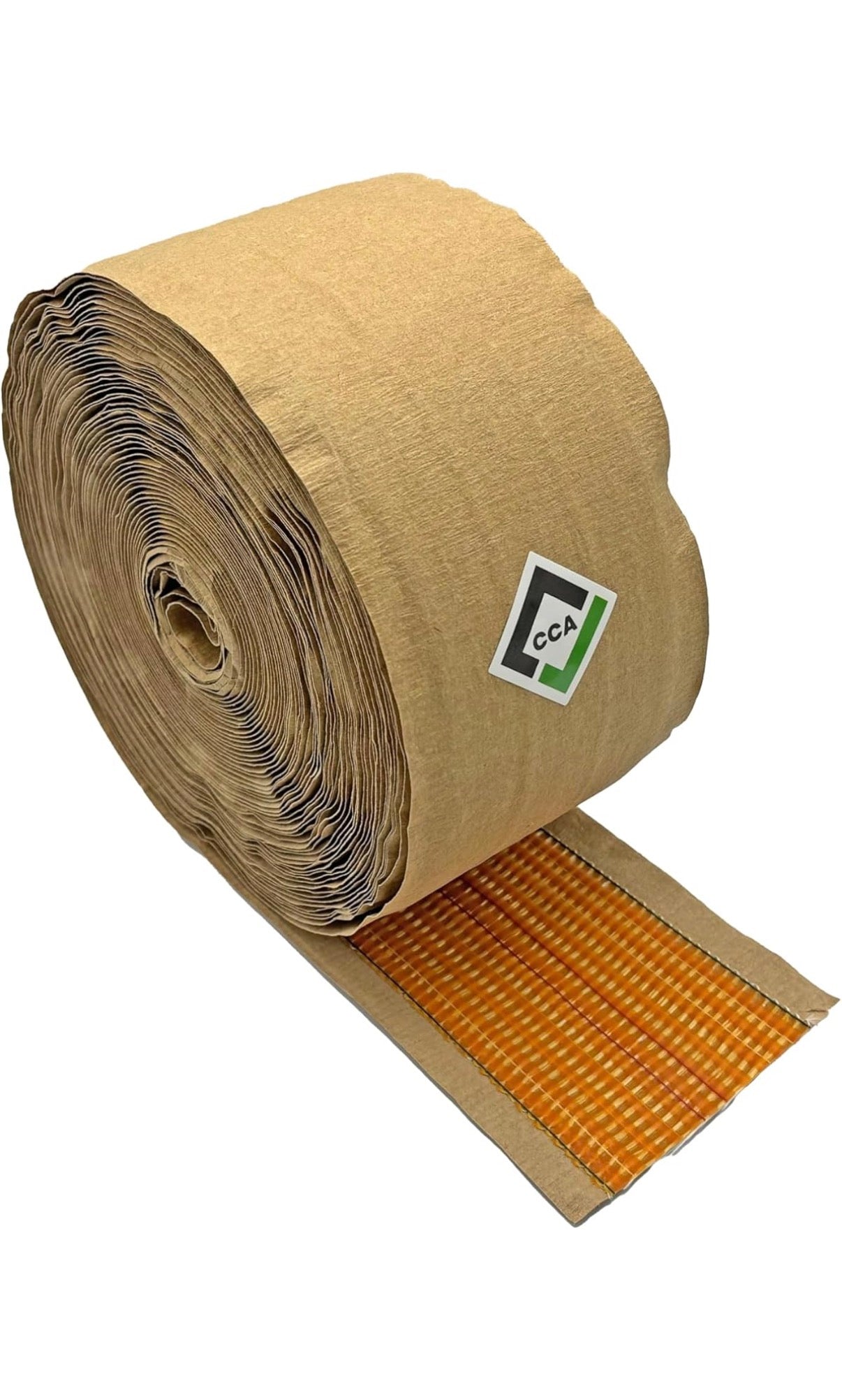 CCA Carpet heat seam Joining Tape - Heat Bond Hot Adhesive Super Seaming Red Stitch 20mtr (66 feet) roll. 100mm wide, Secures joins using a heat seam iron.