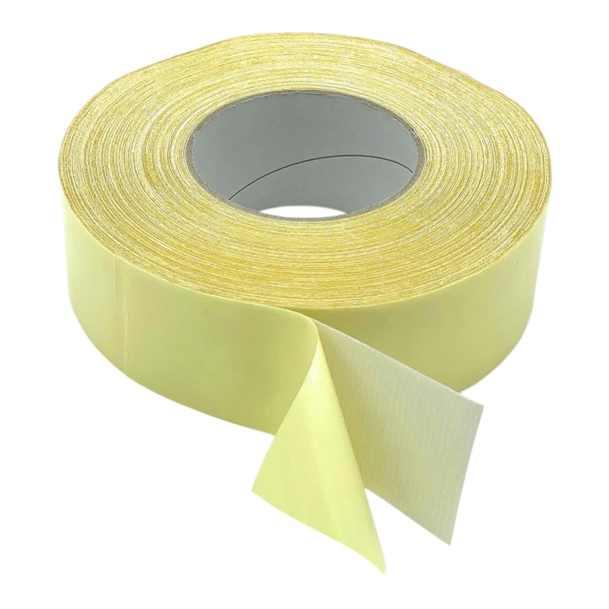 CCA Double-sided Anti-plasticiser heavy-duty cloth tape. Big 50 mtr roll x 48mm, Extra strong Original carpet lino cushion floor tape