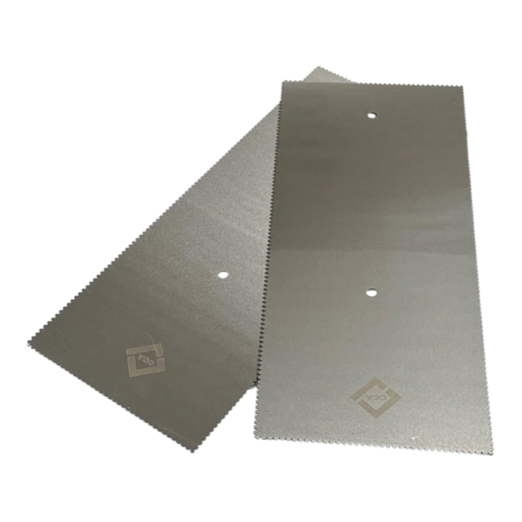 CCA 2 x A2 V-Notch Adhesive Trowels for LVT Amtico Karndean