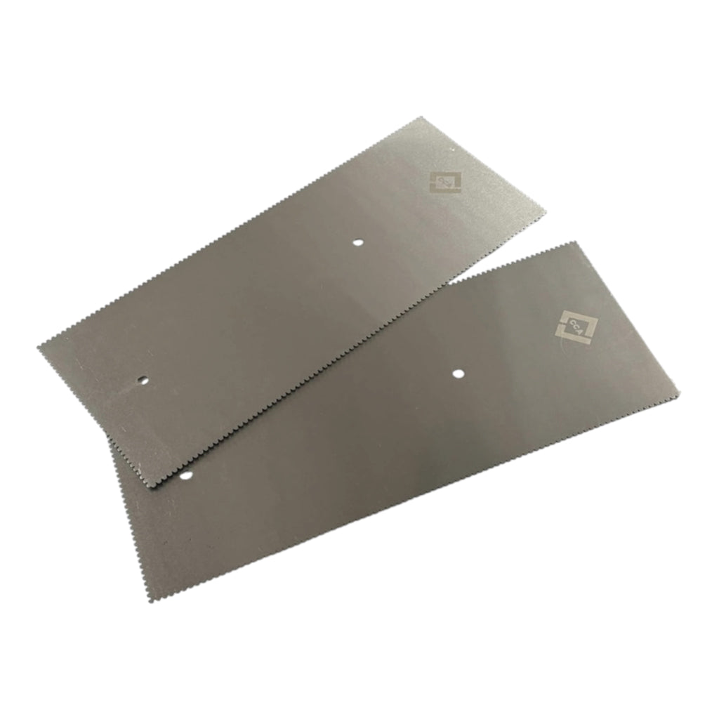 CCA 2 x A2 V-Notch Adhesive Trowels for LVT Amtico Karndean