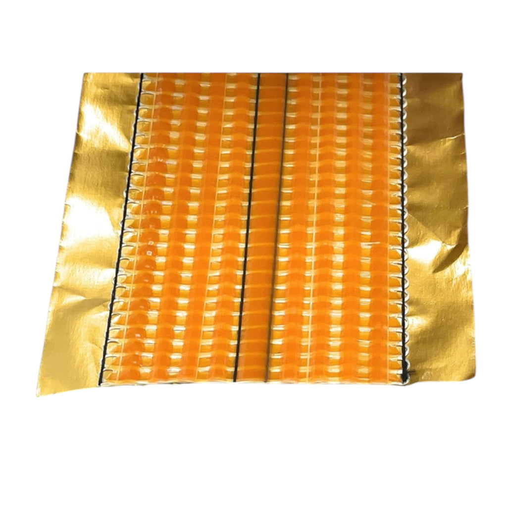 CCA Carpet Joining Tape Gold Foil Heat Bond Adhesive 20m x 100mm Roll