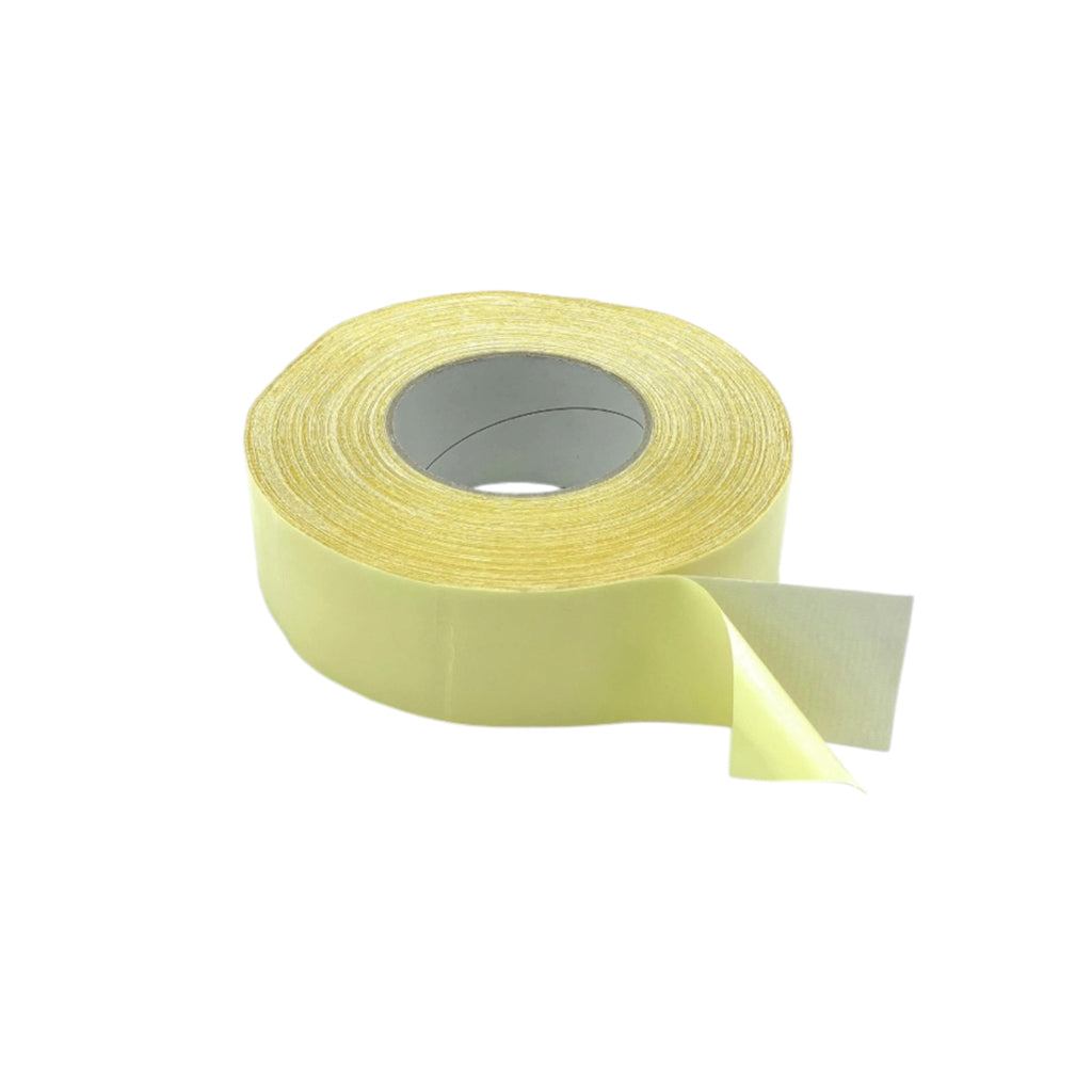 CCA Double-Sided Anti-Plasticiser Cloth Tape, 50m x 48mm Heavy Duty