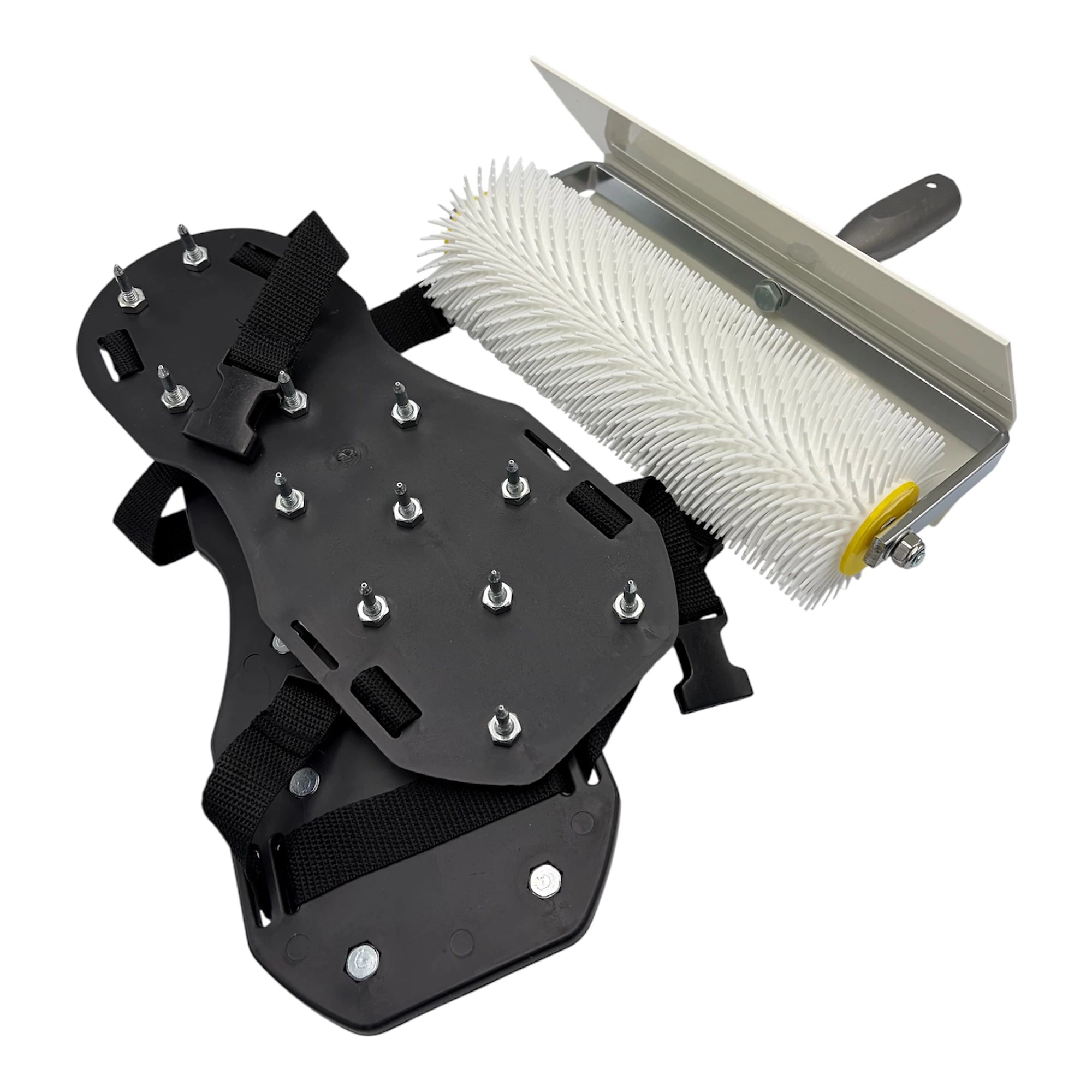 CCA Spiked Roller 250mm & Spike Screed Over Shoes Bundle