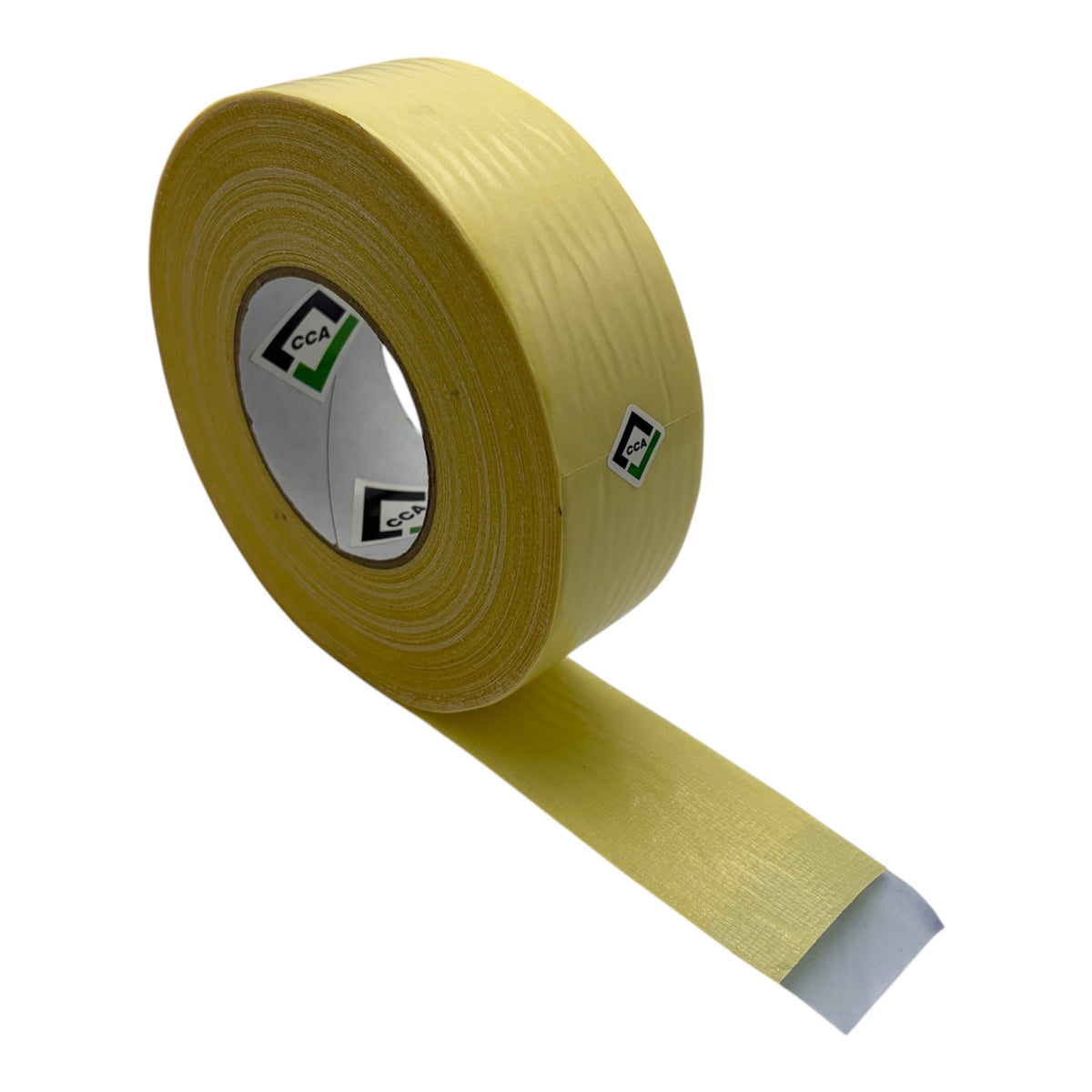 CCA Double-Sided Anti-Plasticiser Cloth Tape, 50m x 48mm Heavy Duty