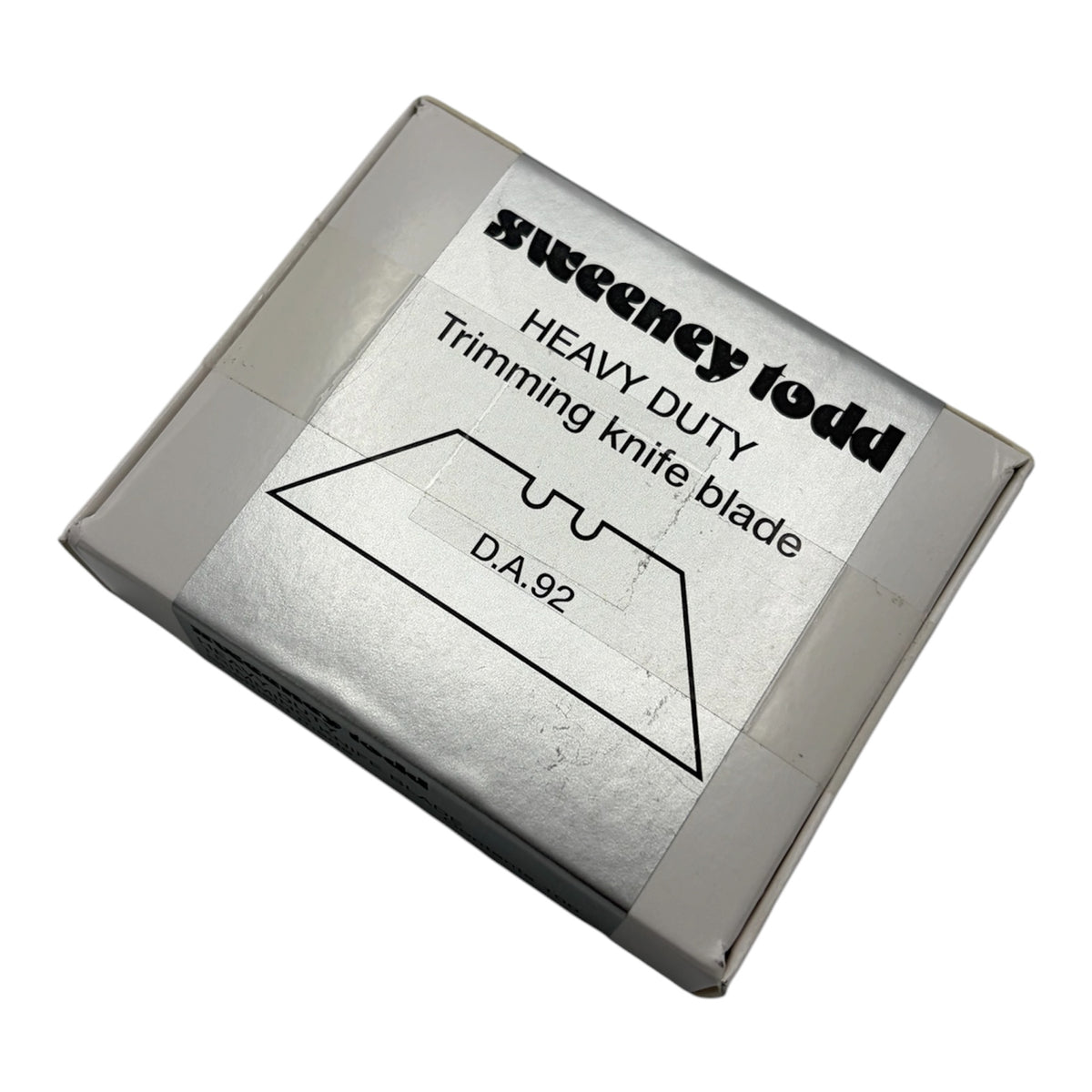 Sweeney todd Heavy Duty Straight Utility Knife Blades, Pack of 100