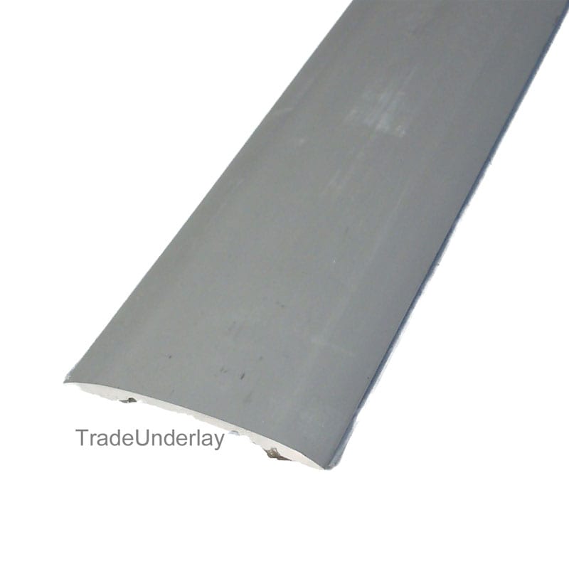 Buy Laminate Stick Down Cover Silver Floor Trim 2 7mtr Long