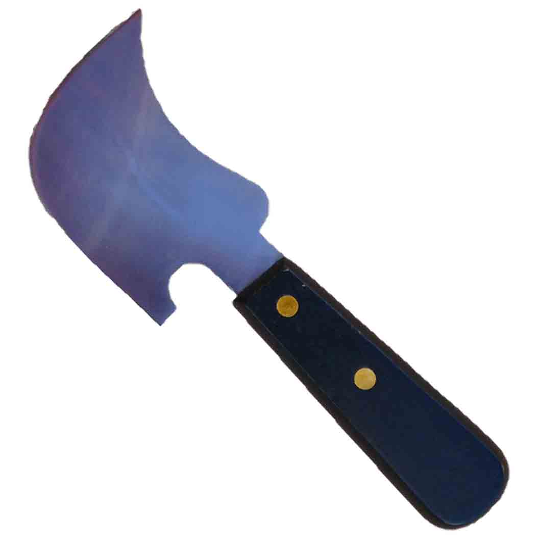 Buy Spatula quarter moon wooden handle vinyl floor welding knife